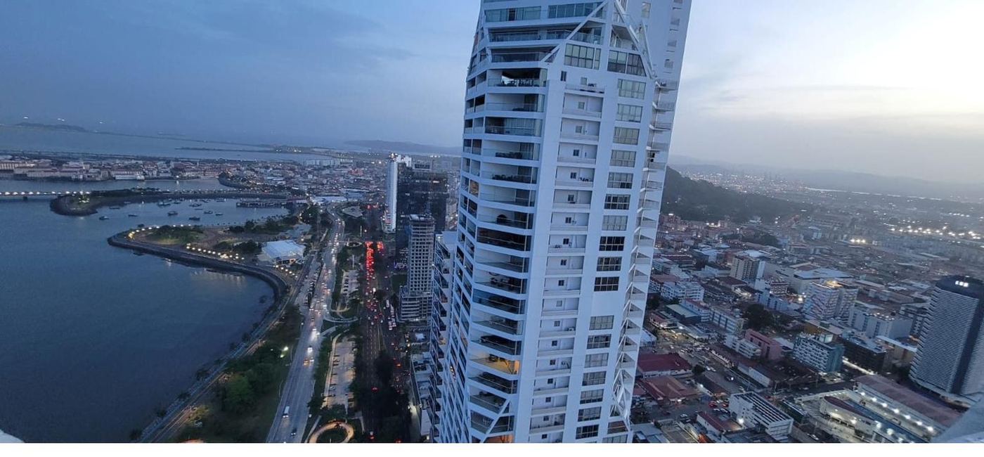 Panama City financial district